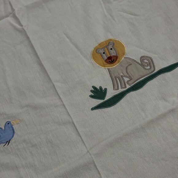 Kids Shower Curtain & Hooks See Description!! Jungle Animals Theme Decor - Picture 8 of 9